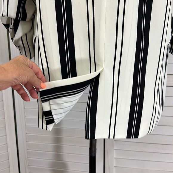 Madison Blazer Large Jacket Work Wear Stripes NWT - Picture 11 of 16